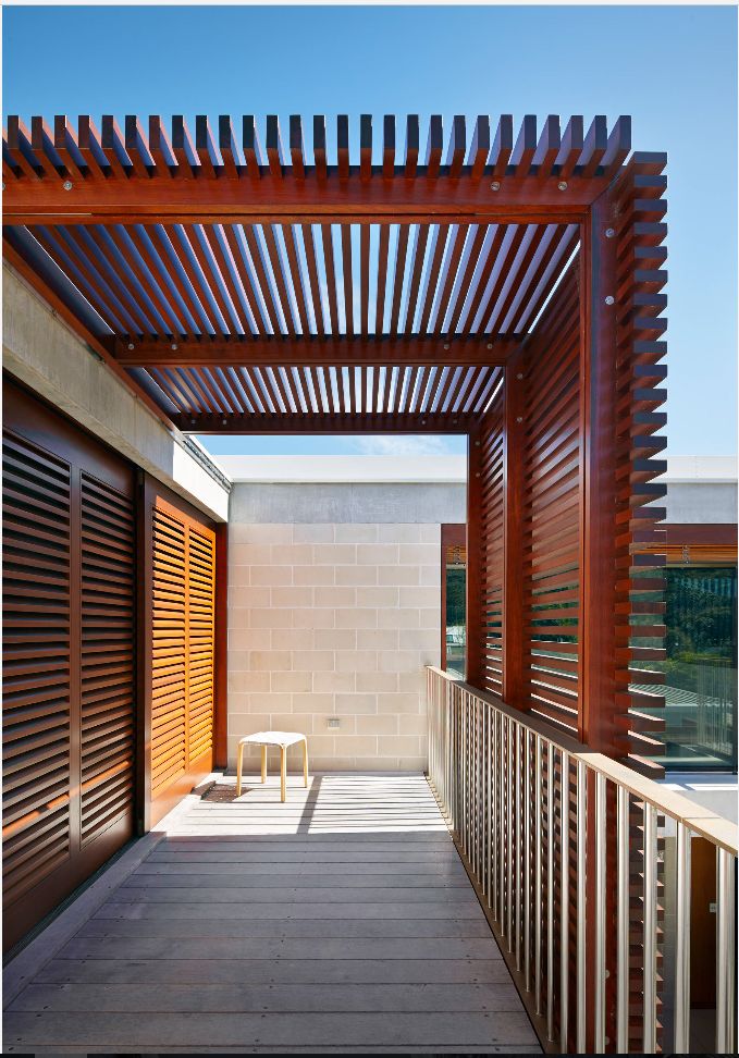 Ahşap pergola